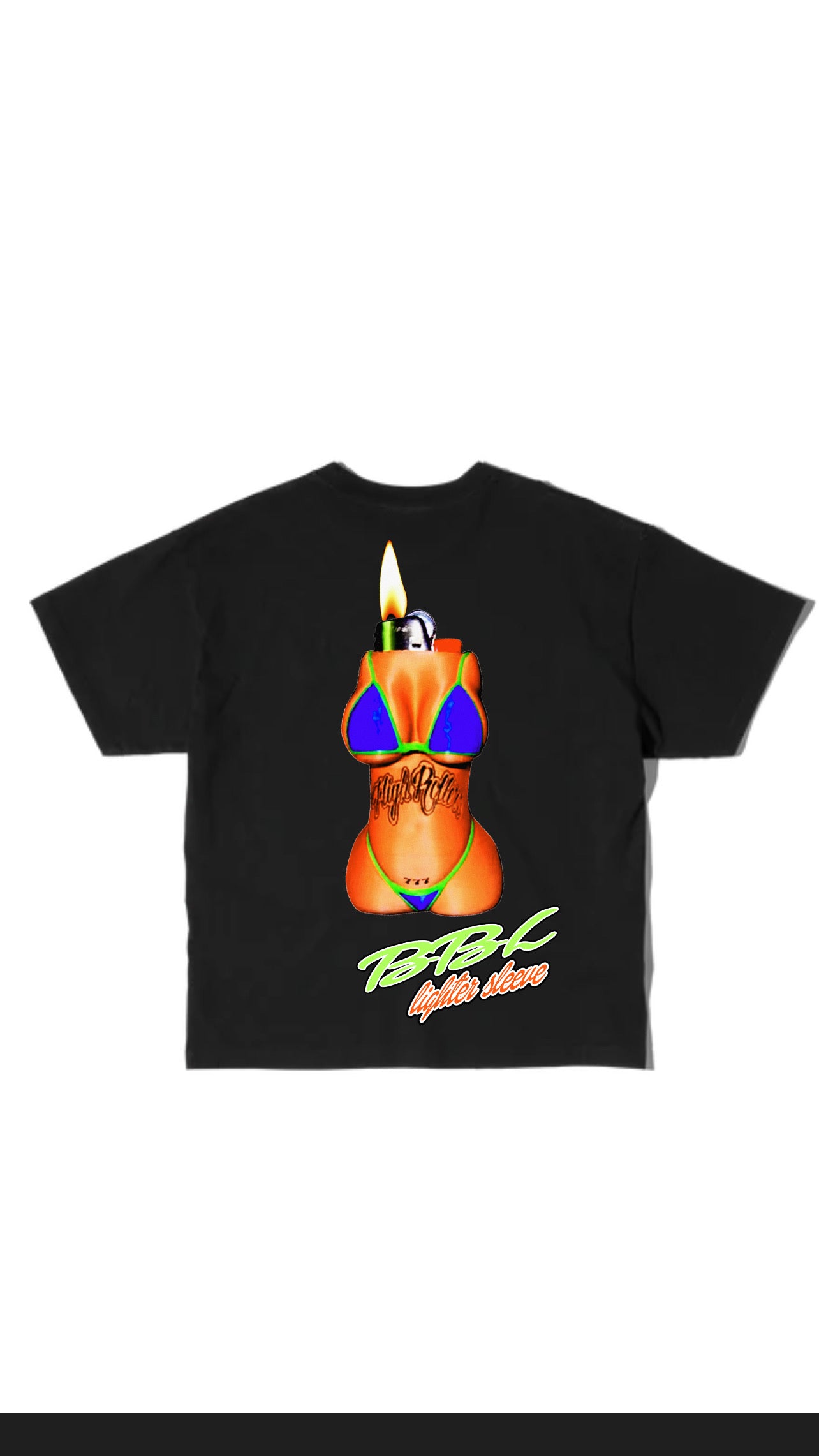 BBL LIGHTER SLEEVE TSHIRT BLACK