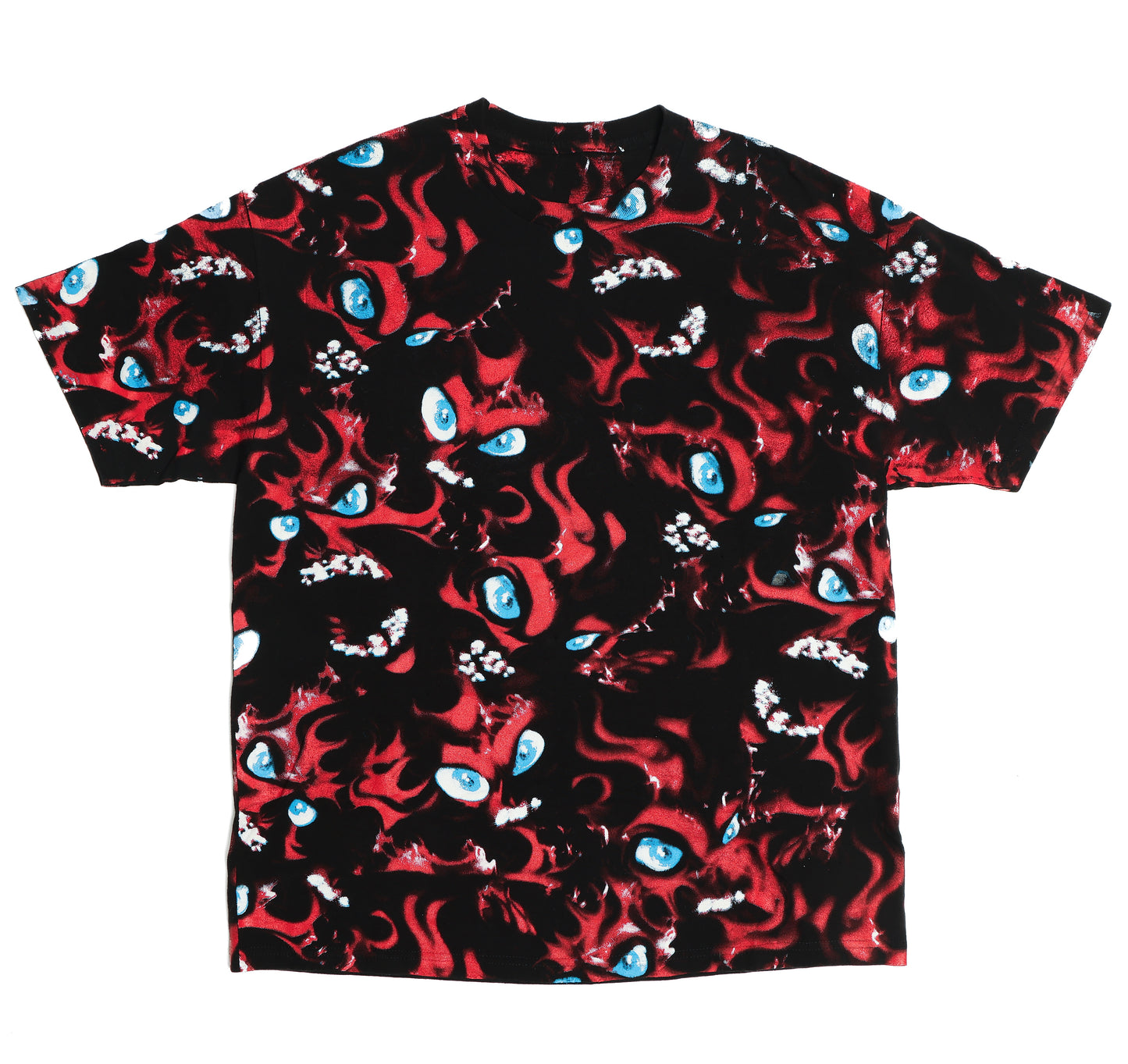 TWISTED SKULL ALL OVER PRINT TEE