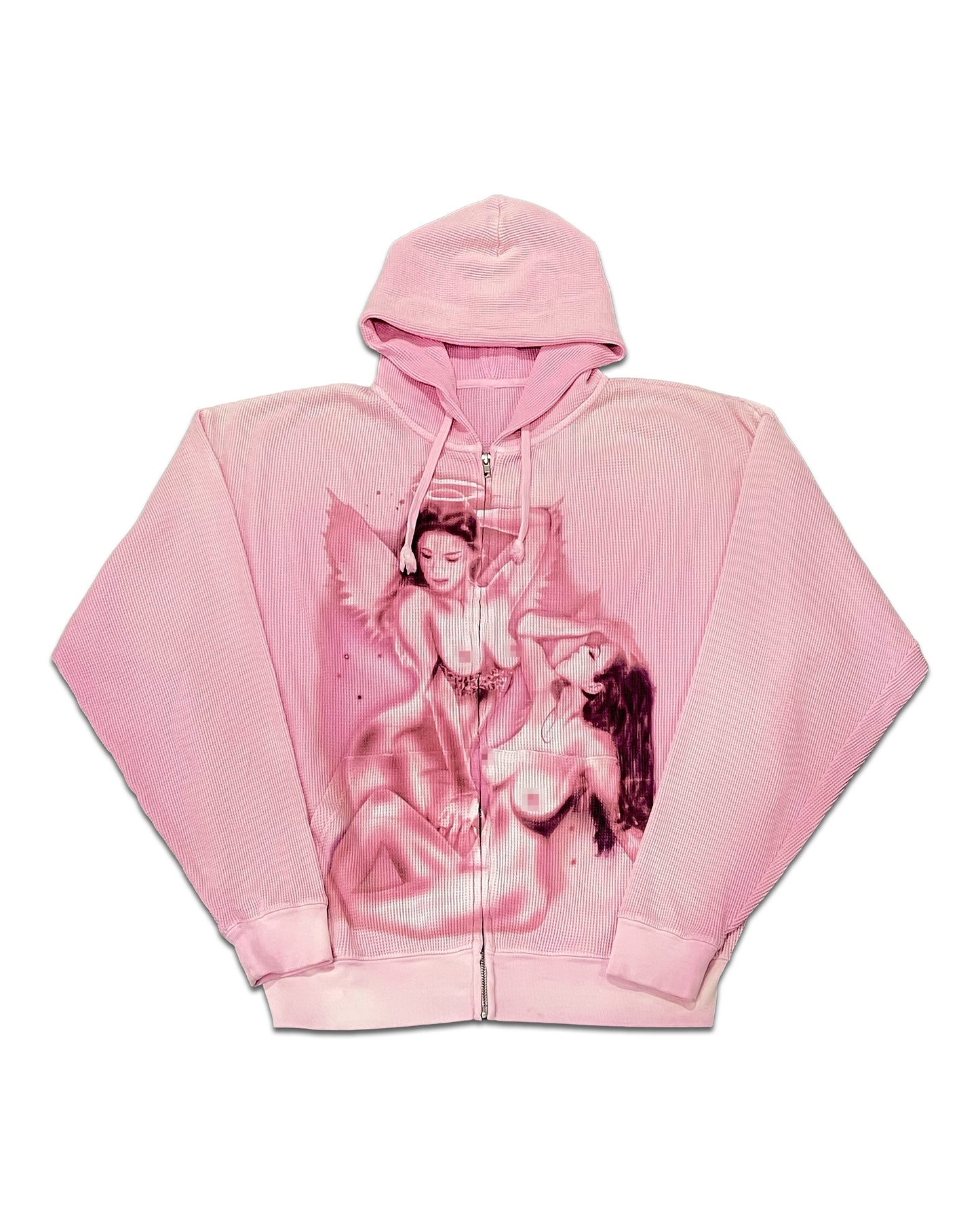 ANGELS THERMAL ZIP UP HOODIE
