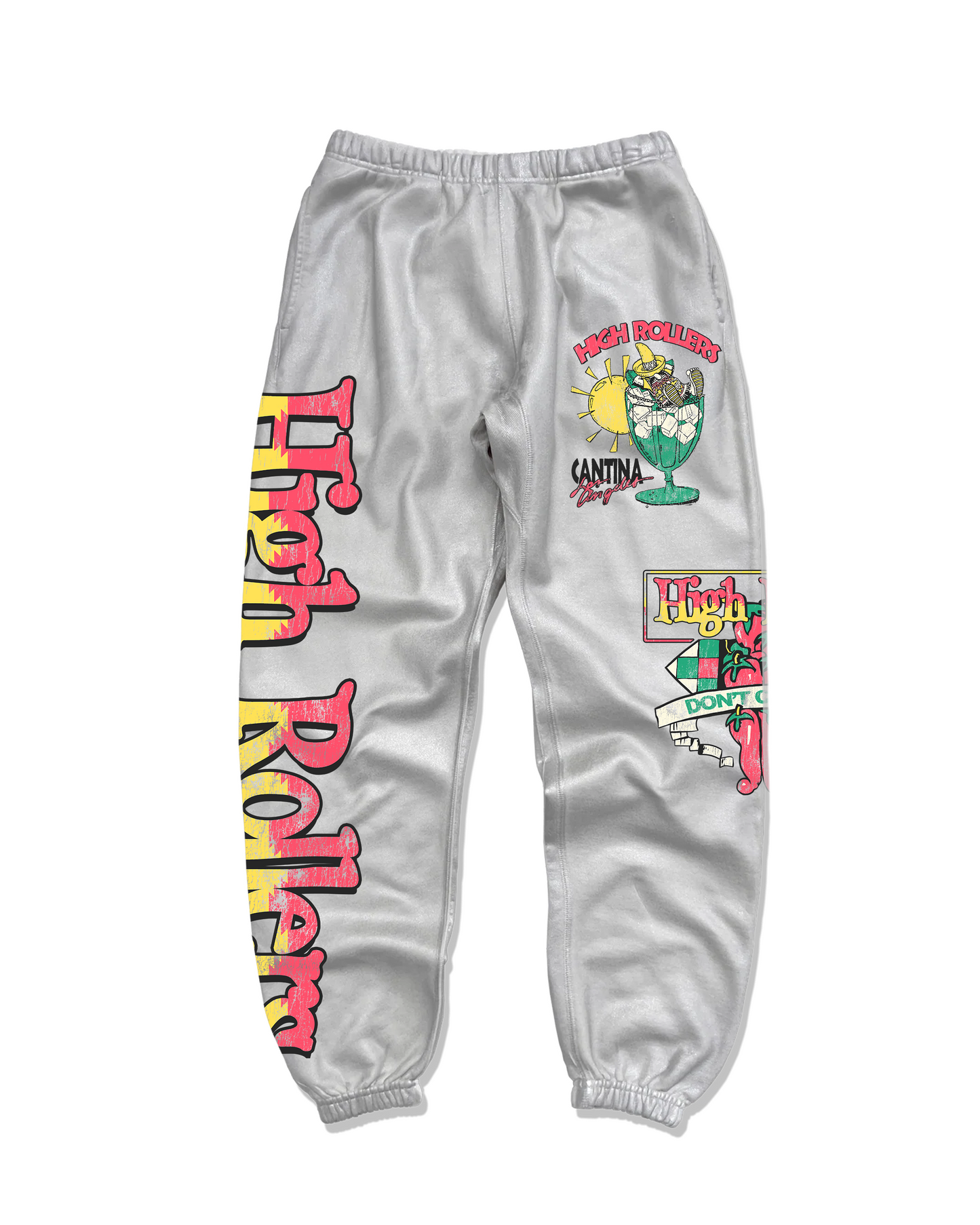 Cantina Sweatpants - Silver Brushed Wax