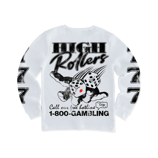 Gambling Thermal Longsleeve- White