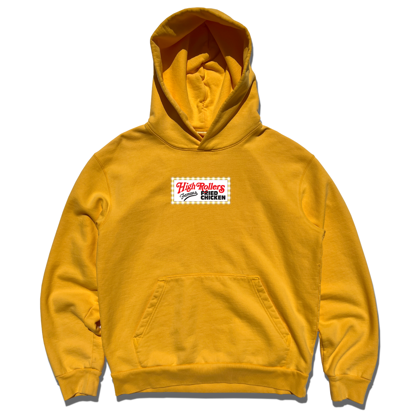 Famous Fried Chicken Hoodie- Canary Yellow