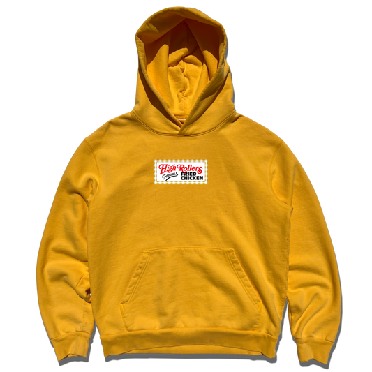 Famous Fried Chicken Hoodie- Canary Yellow