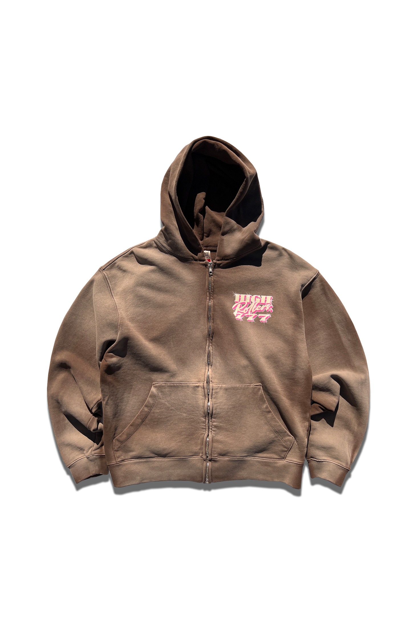 Neapolitan Zip Up Jacket- Vintage Bison Brown